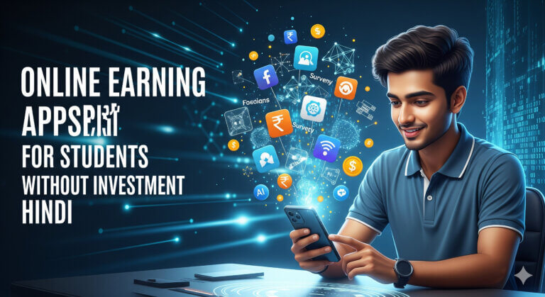 Online Earning Apps For Student Without Investment Hindi