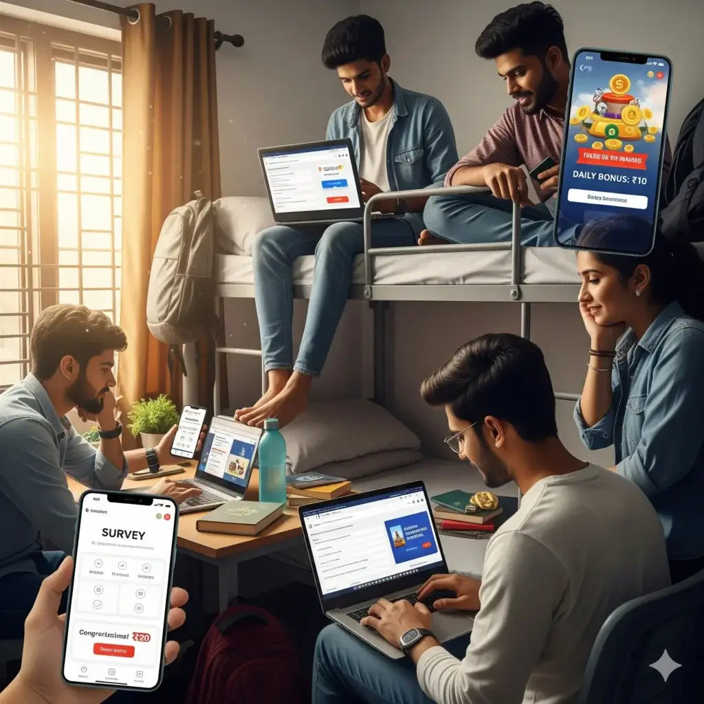 Online Earning Apps For Student Without Investment Hindi